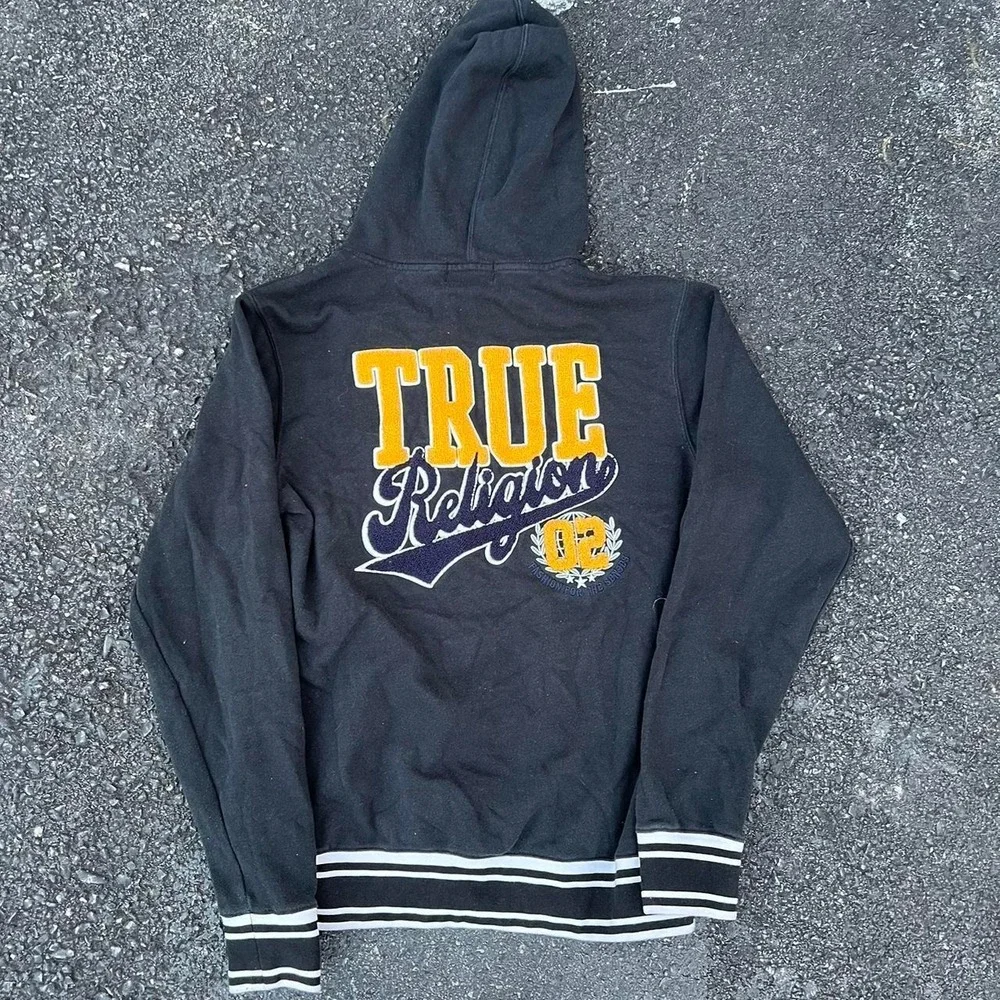 True Religion Graphic Hoodie size S